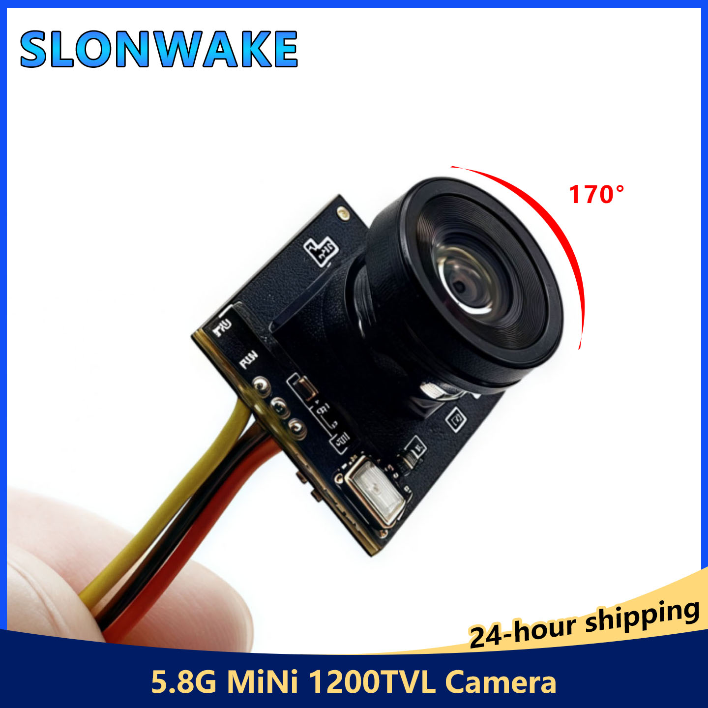 Drone Racing Camera - SLONWAKE Ultra Mini 5.8G FPV Kamera