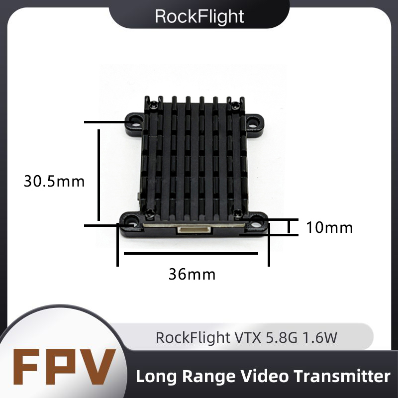 RockFlight TX663 VTX 5.8G 48CH - Drone Racing Receiver incelemesi ve fiyatı