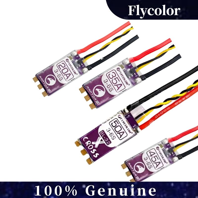 FLYCOLOR Raptor 5 20A 35A 45A  - Drone Racing Esc incelemesi ve fiyatı