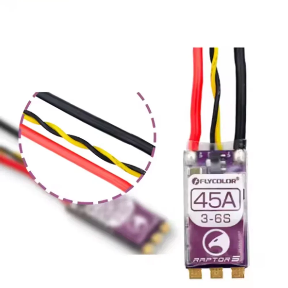 FLYCOLOR Raptor 5 20A 35A 45A  - Drone Racing Esc incelemesi ve fiyatı