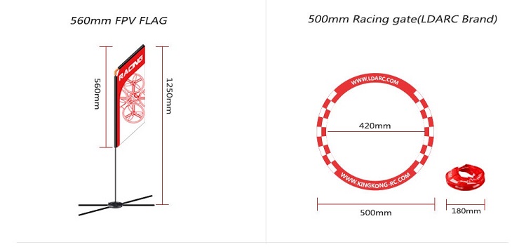 560mm FPV Yarış Drone'u Quad W - Drone Racing Flag incelemesi ve fiyatı