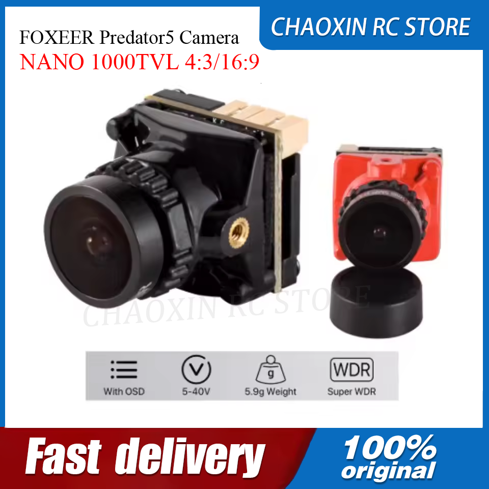 FOXEER Predator5 Kamera NANO 1 - Drone Racing Camera incelemesi ve fiyatı