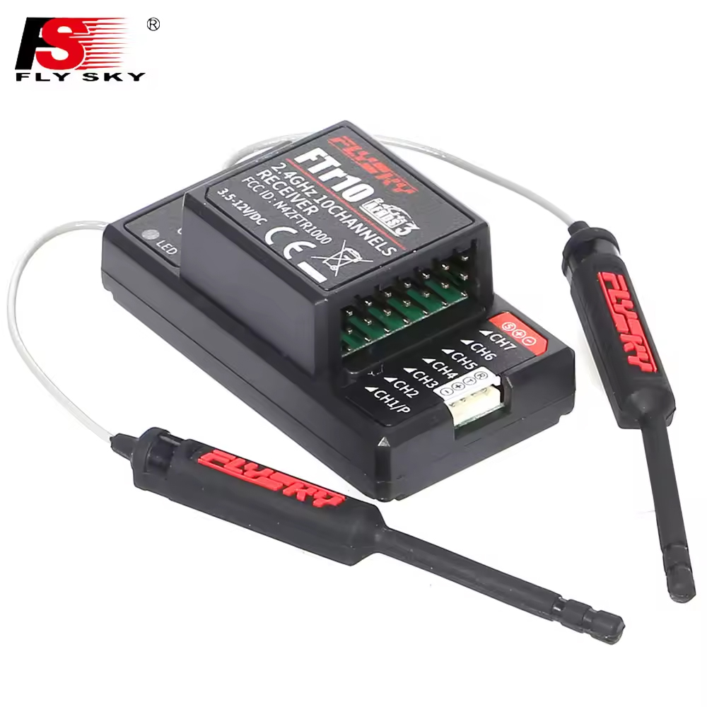 FlySky FTr10 FTr16S 2.4G İki Y - Drone Racing Receiver incelemesi ve fiyatı