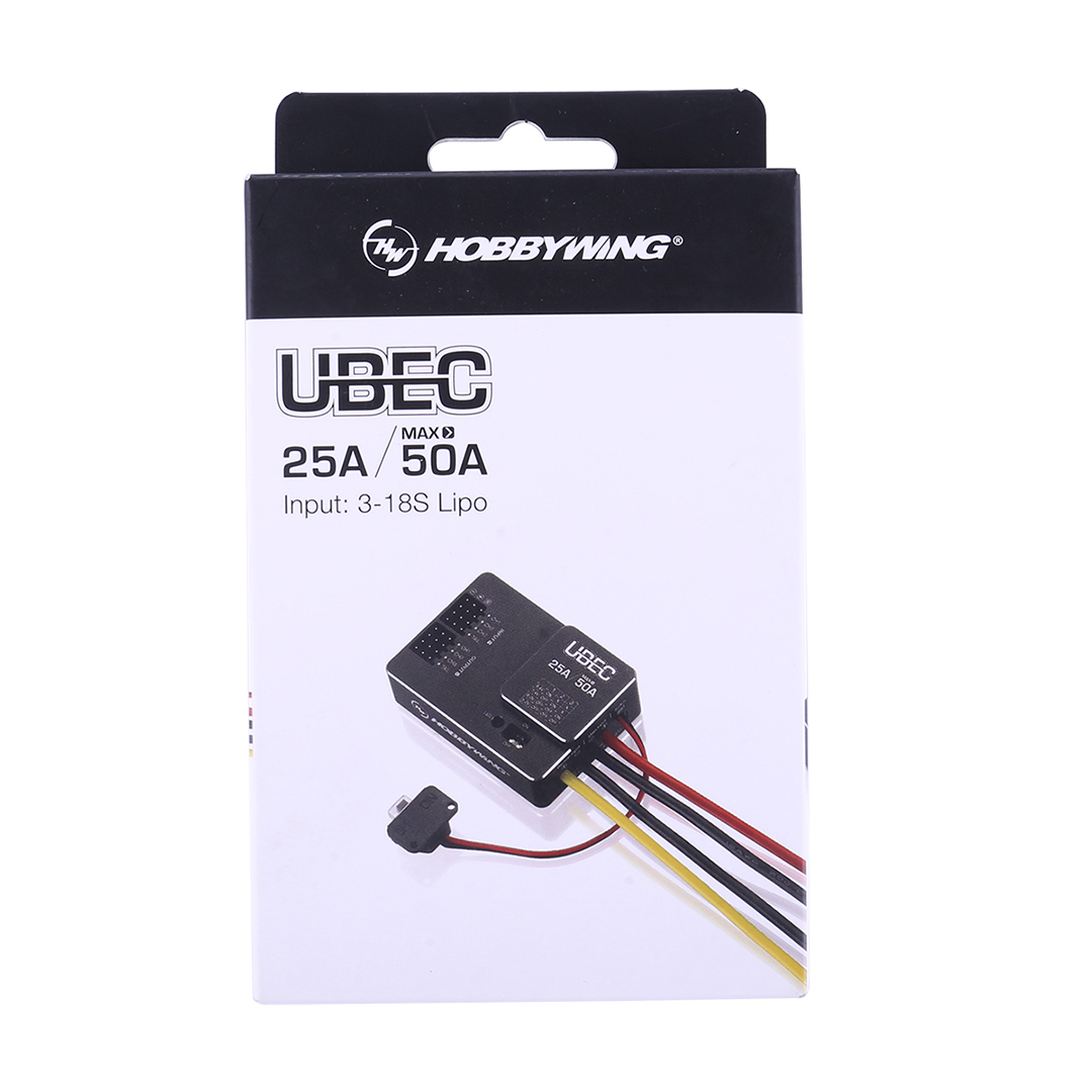 Hobbywing UBEC 25A HV 3-18S Mo - Drone Racing Esc incelemesi ve fiyatı